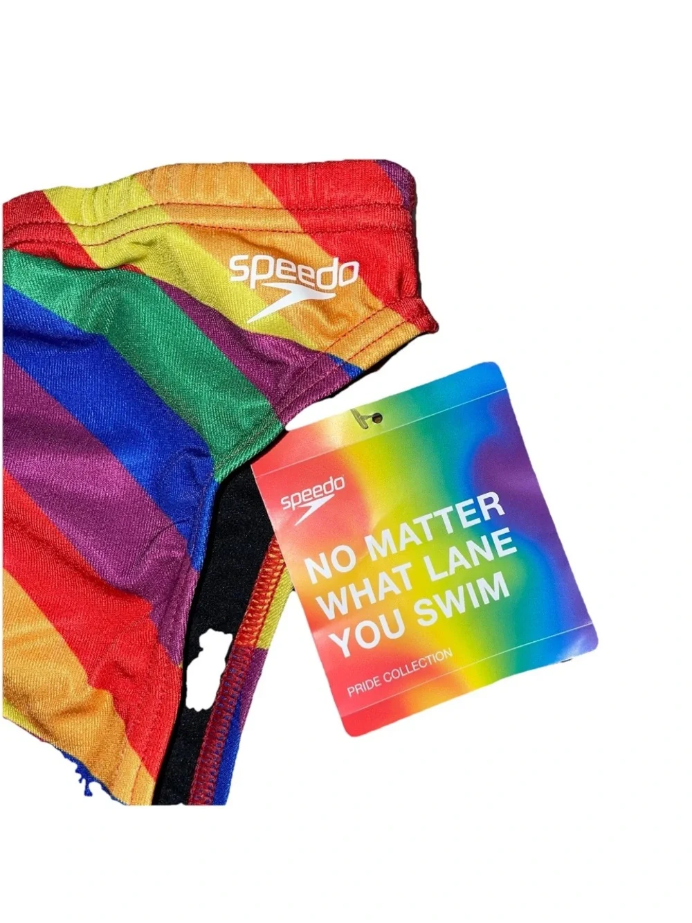 Speedo Boys Swim Brief Size 24  Eco Endurance NWT Good Vibes